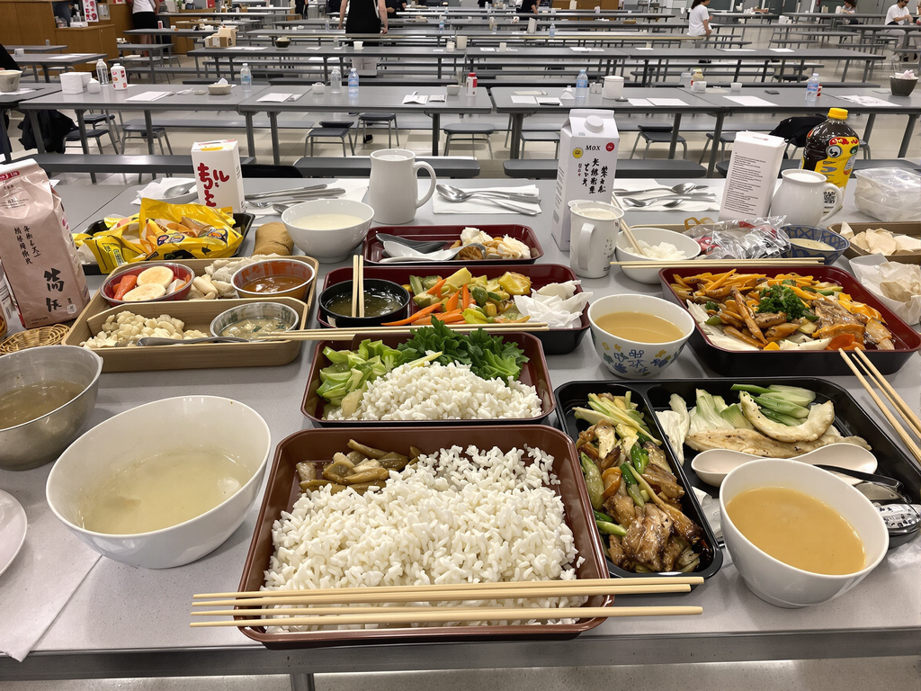 給食の様子
